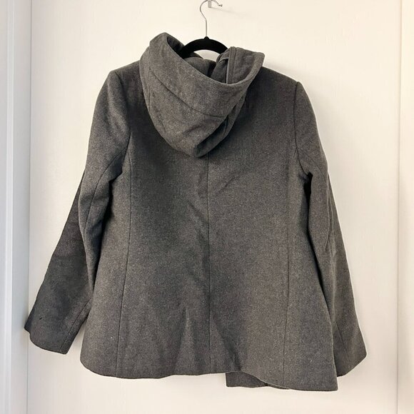 Aritzia Babaton Brady Wool Peacoat in Gray Size L - Picture 10 of 10